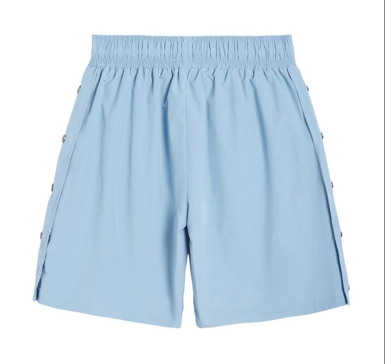 Forever Situated | Nylon Shorts - Baby Blue