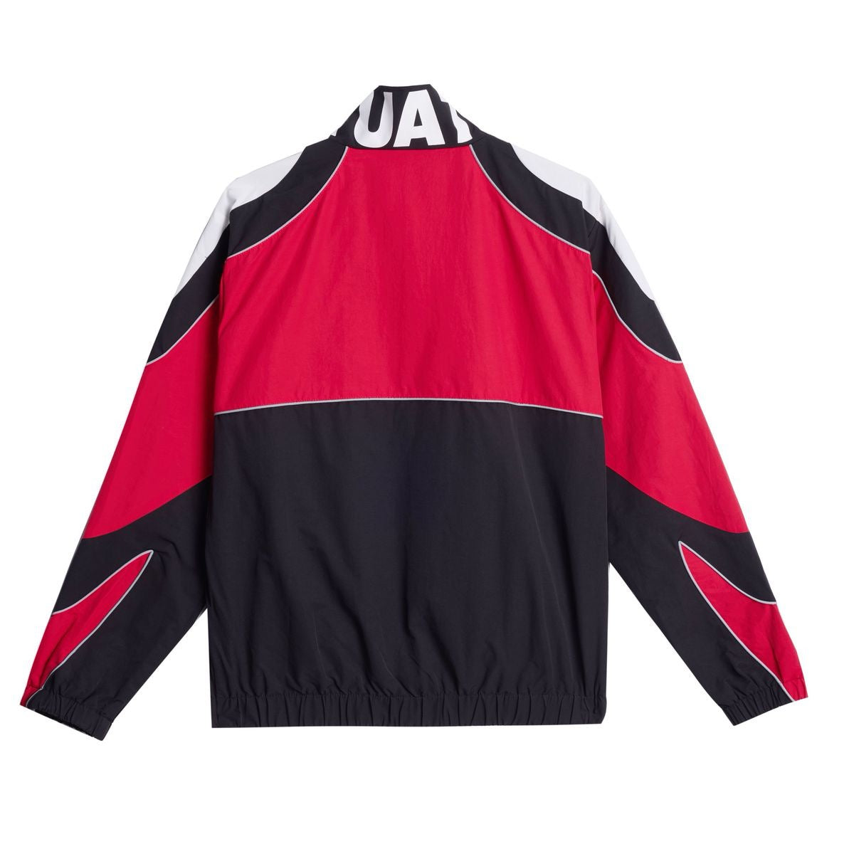 Forever Situated | Nylon Tracksuit Set - Red/Black