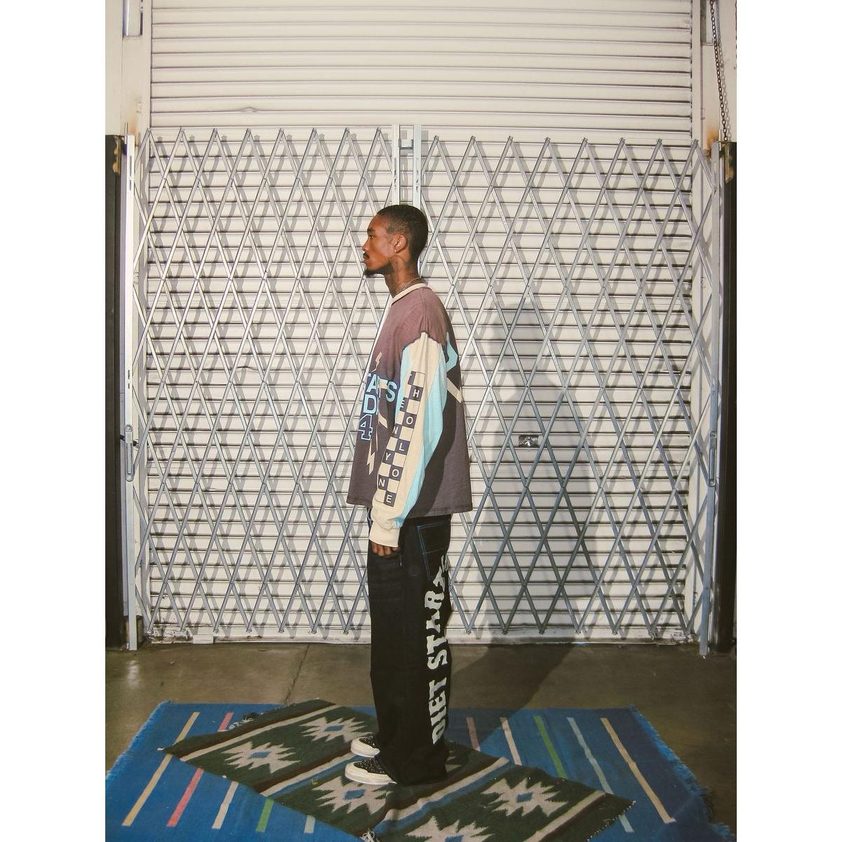 Diet Starts Monday | Bolt Panel Long Sleeve Tee