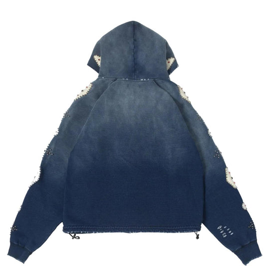 BLDG4 | Falling Hoodie - Indigo