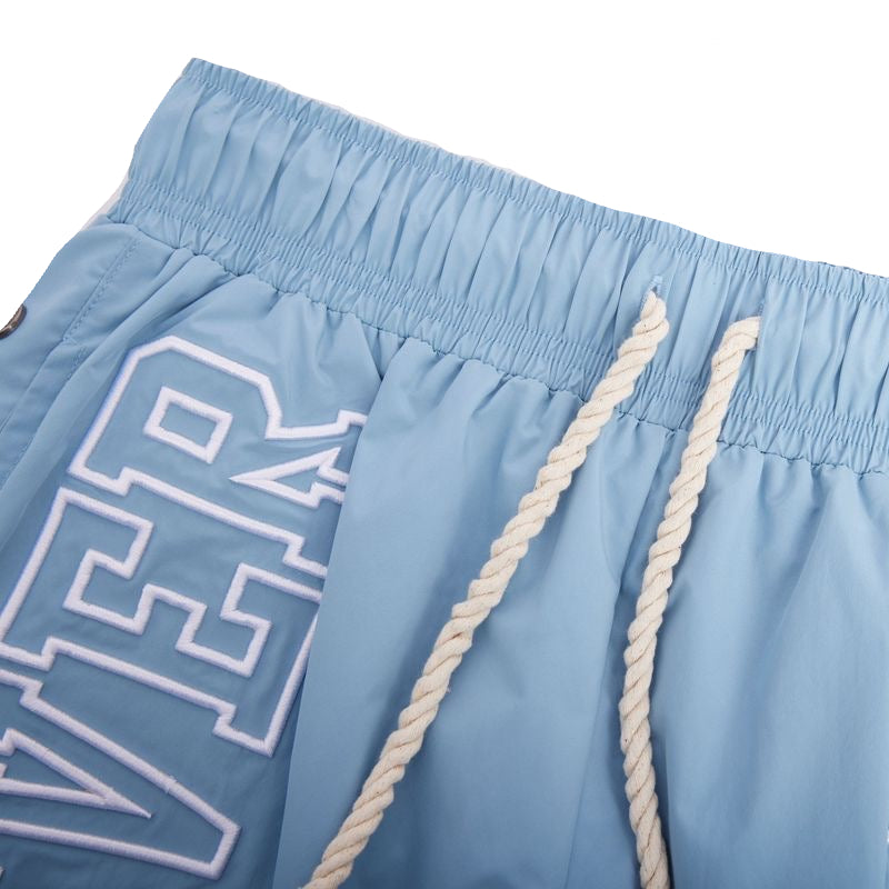 Forever Situated | Nylon Shorts - Baby Blue