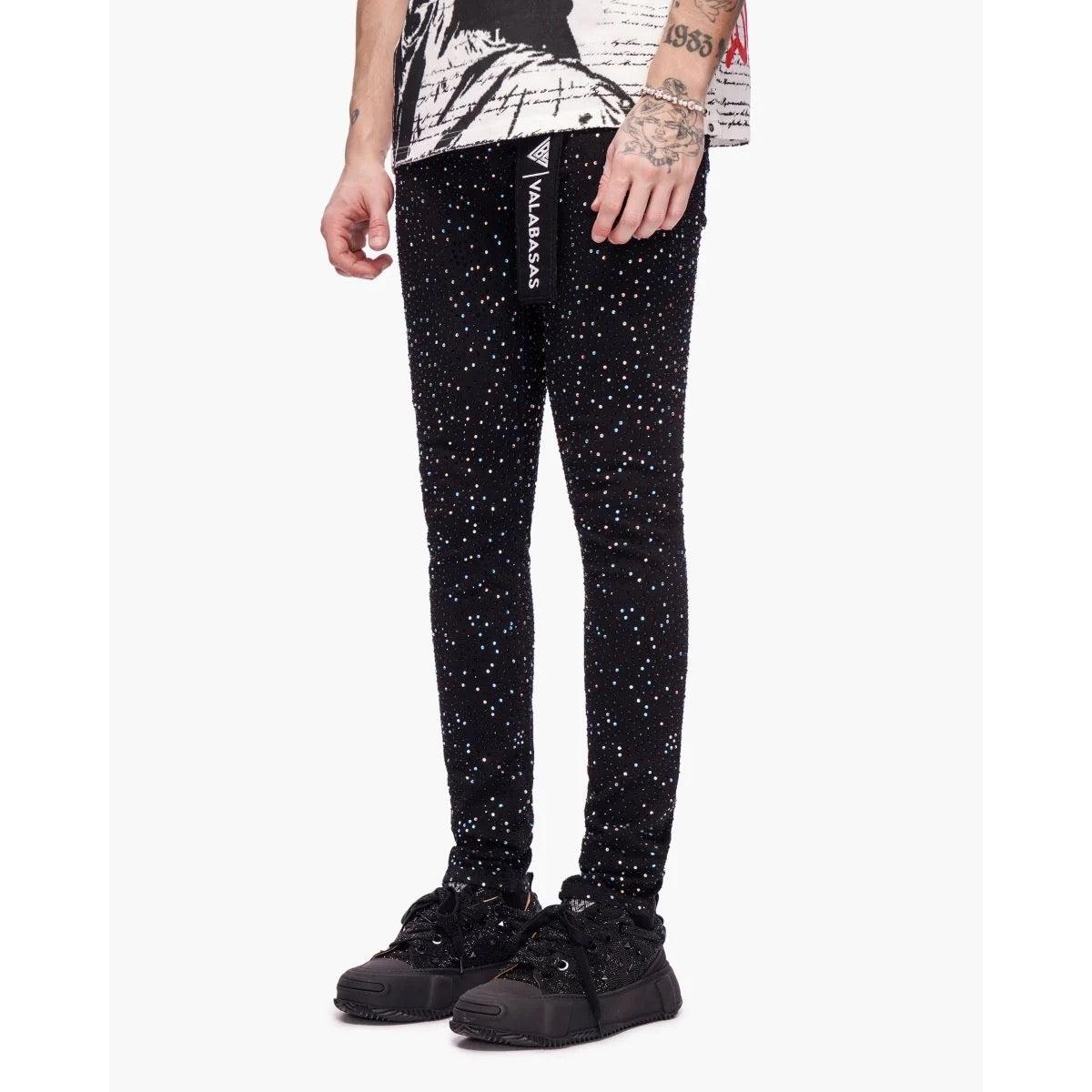 Valabasas | Stagger Skinny Jeans - Black