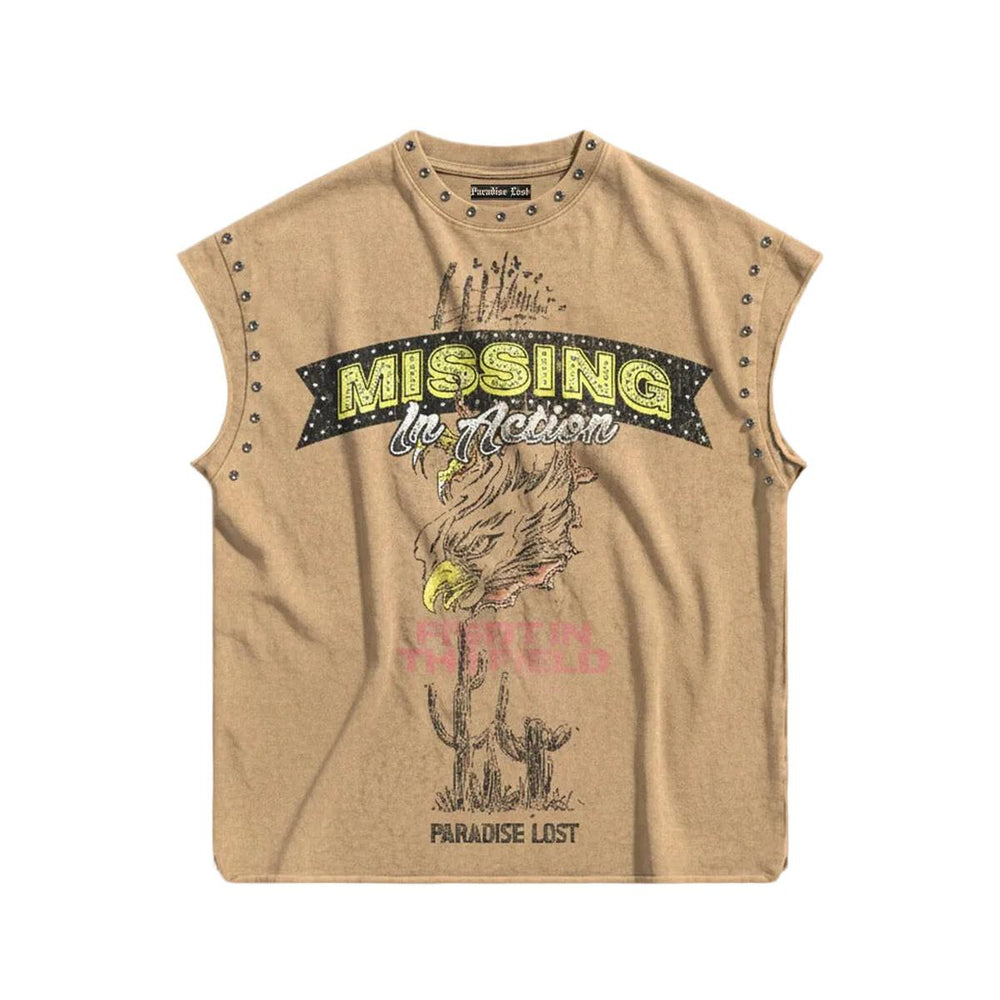 Paradise Lost | Destruction Theory Cut Off Tee - Natural