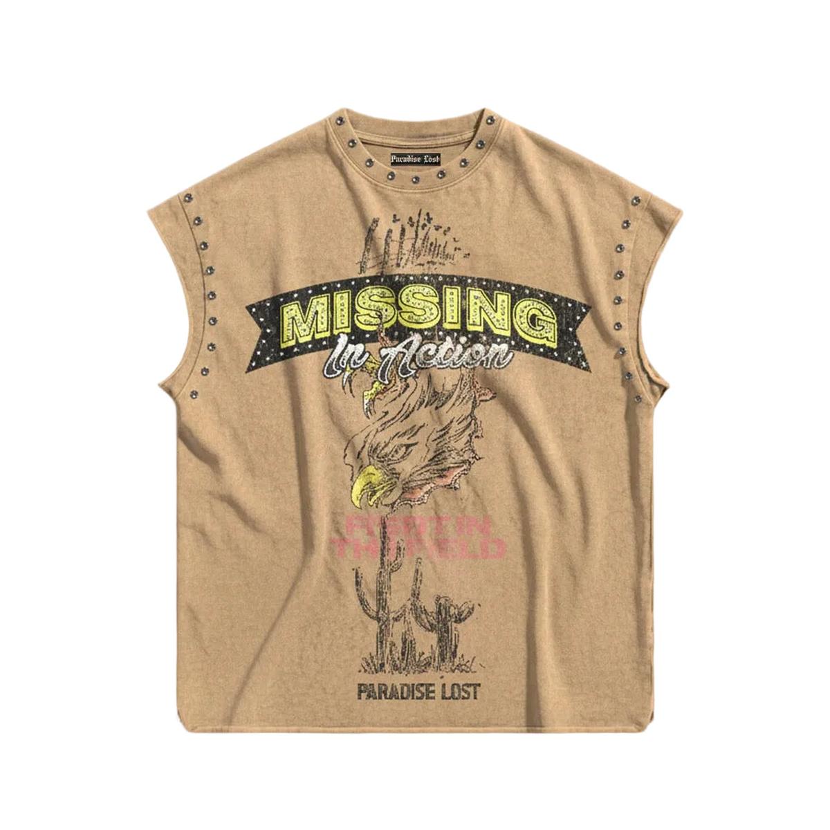 Paradise Lost | Destruction Theory Cut Off Tee - Natural