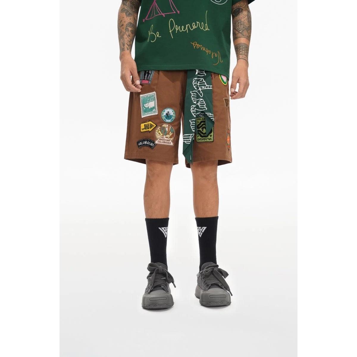Valabasas | Outland Jorts- Brown