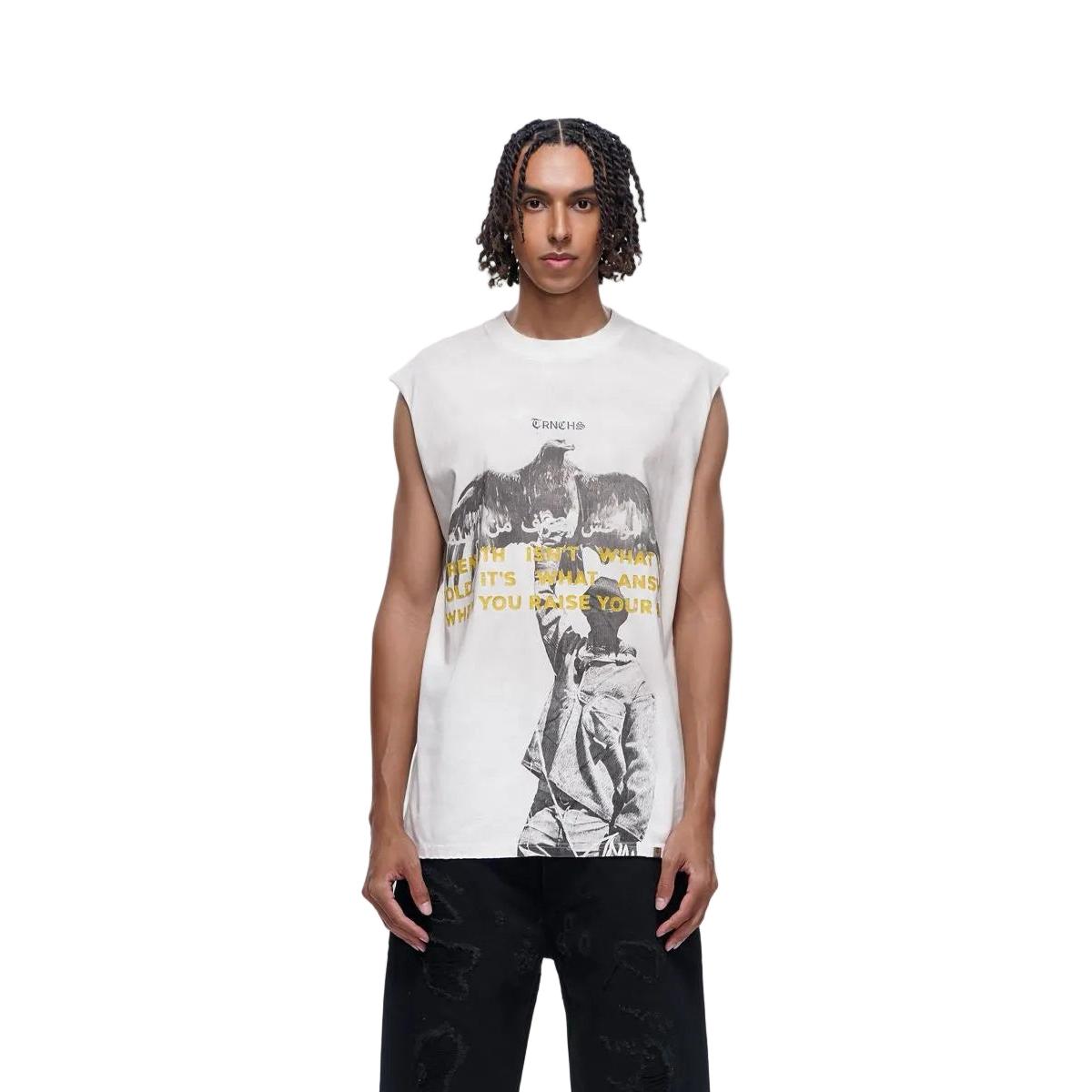 Trnchs | Silent Eagle Cut Off Tee