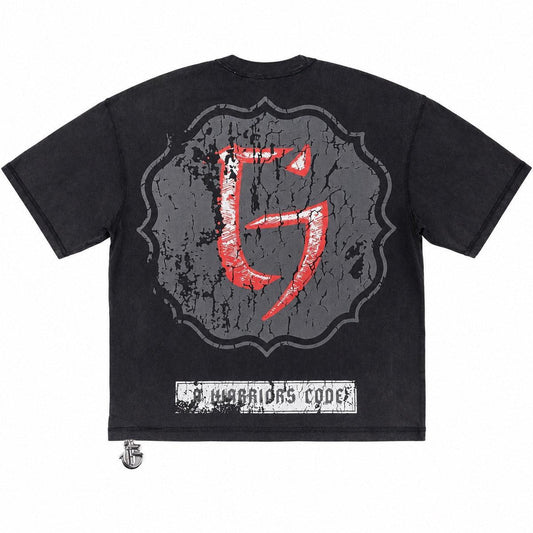 GFTD | Warriors Code Tee - Black/Red