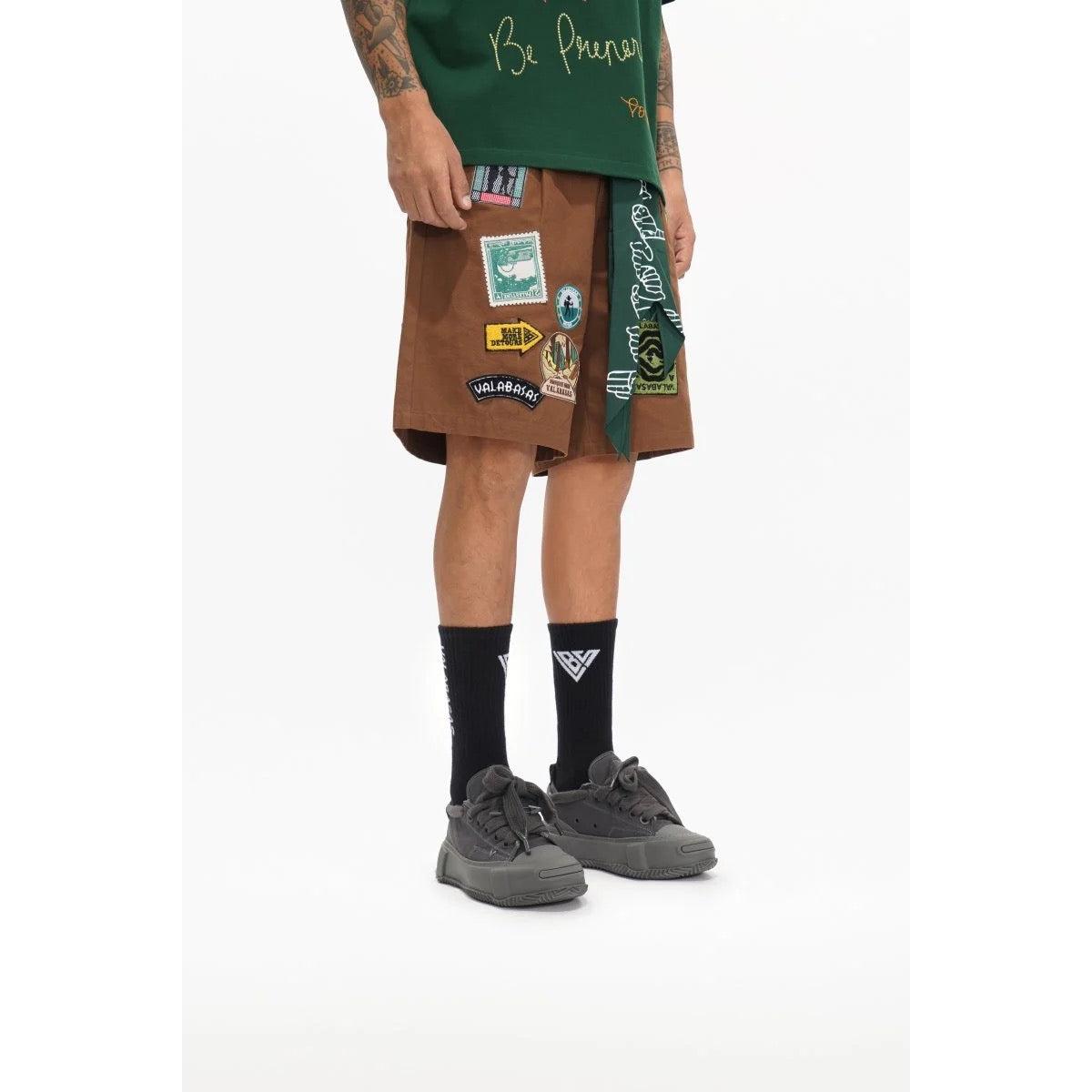 Valabasas | Outland Jorts- Brown