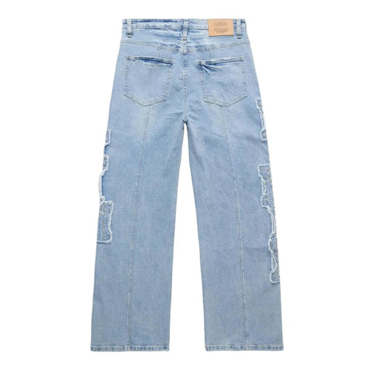 Homme Femme | Superstar Studded Denim - Blue