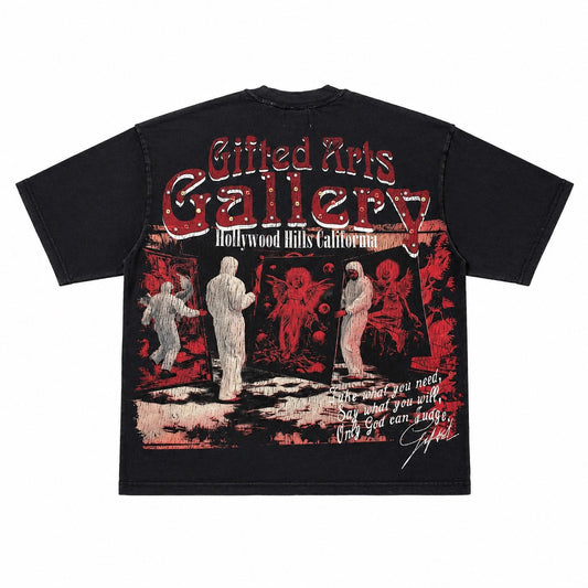 GFTD LA | Gifted Arts Rhinestones Tee - Black