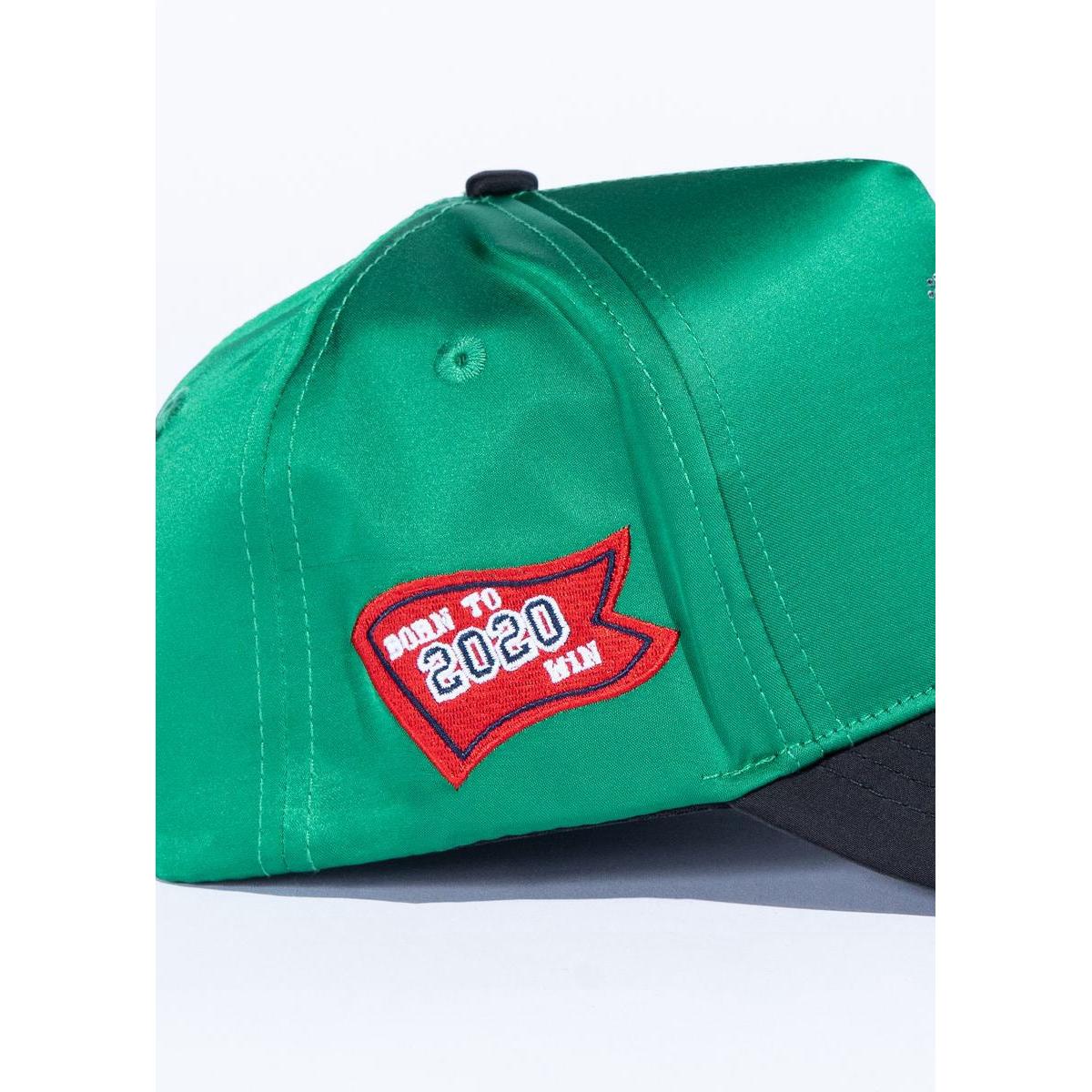 Reference | Celtox Crystals Hat - Green Satin