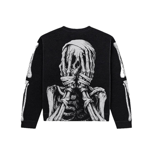 Jetlyfe | No Evil Thermal Long Sleeve Tee - Black