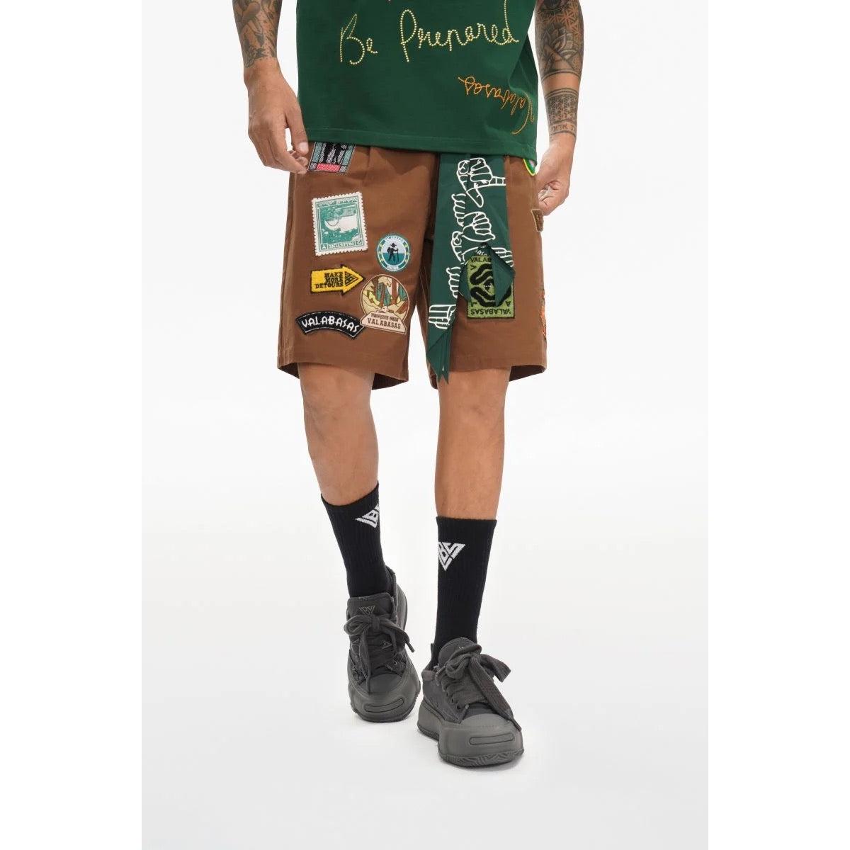 Valabasas | Outland Jorts- Brown