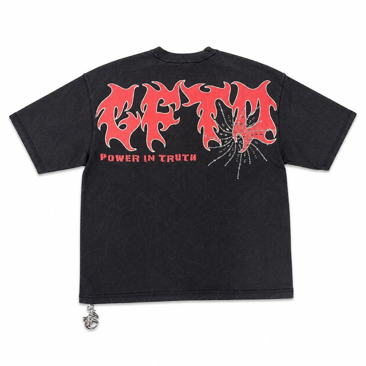 GFTD | Power In Truth Tee - Black/Red