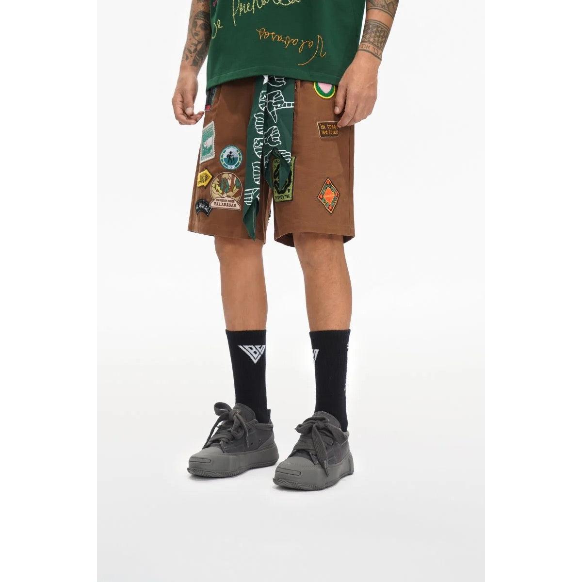 Valabasas | Outland Jorts- Brown