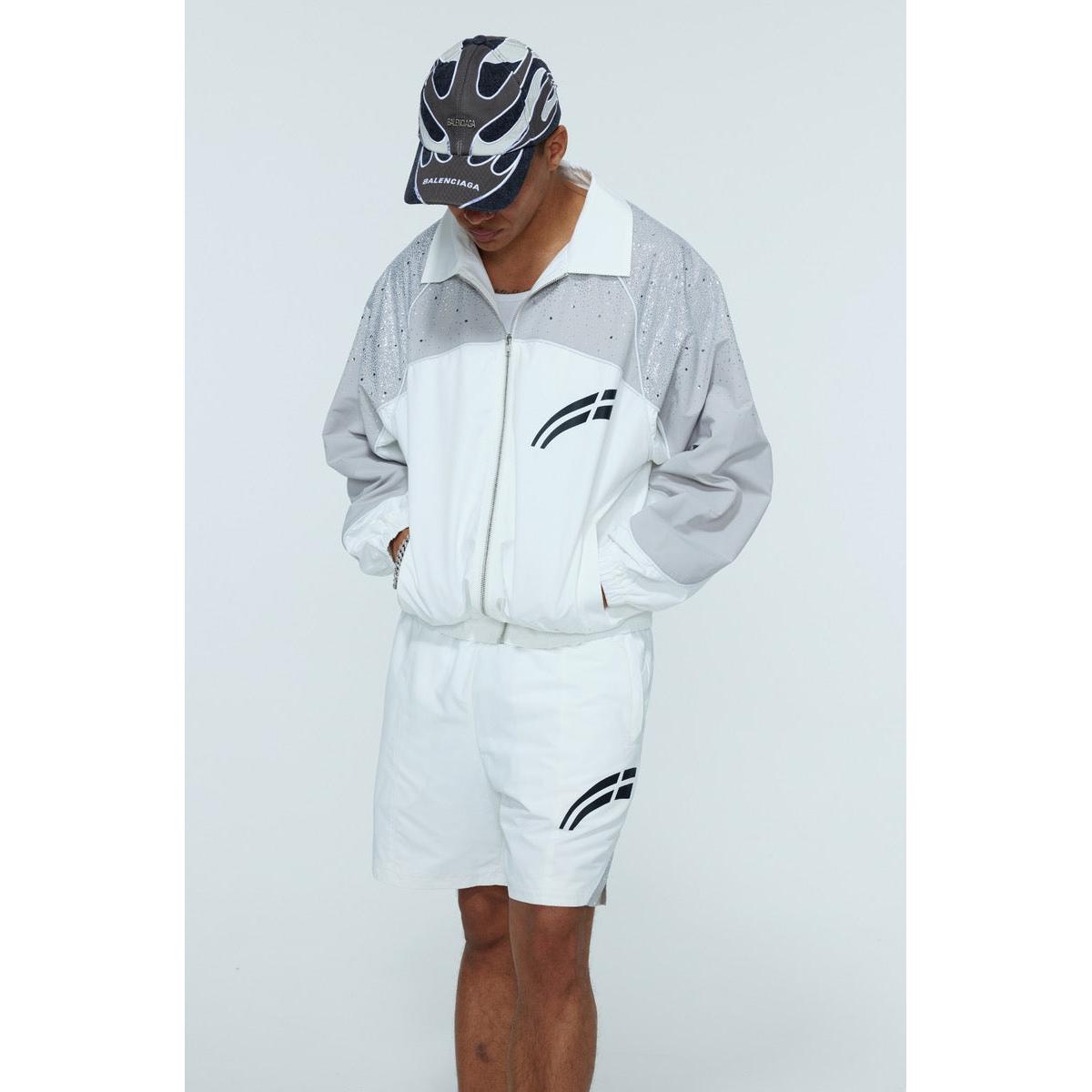 Rvs Labs | Astral Zip Up Jacket - Cool Grey/White