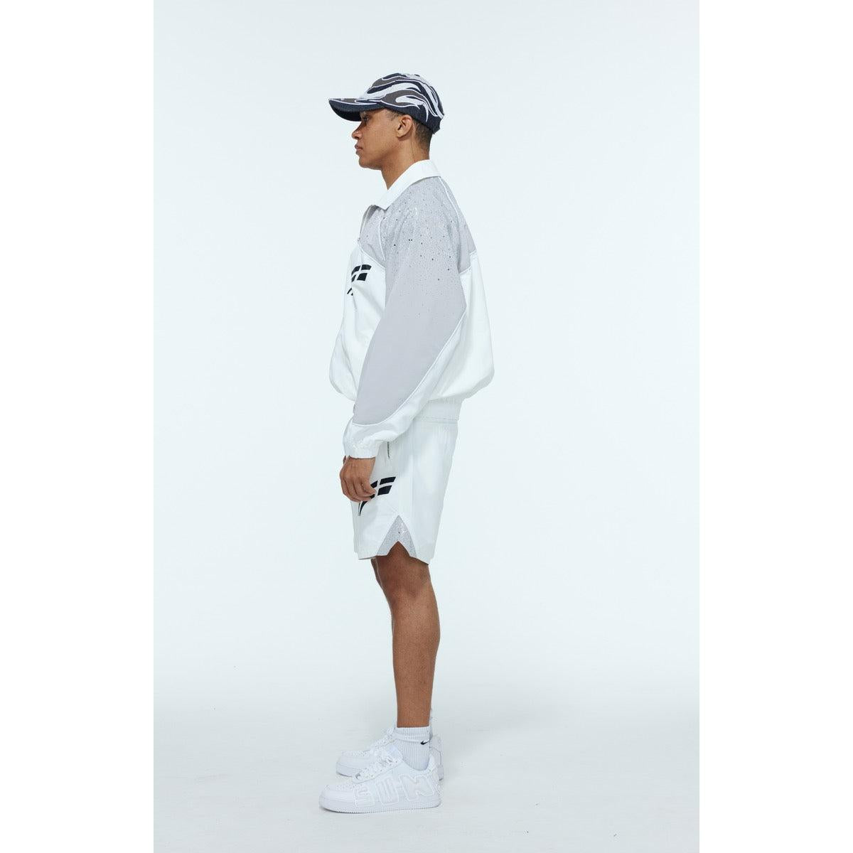 Rvs Labs | Astral Zip Up Jacket - Cool Grey/White