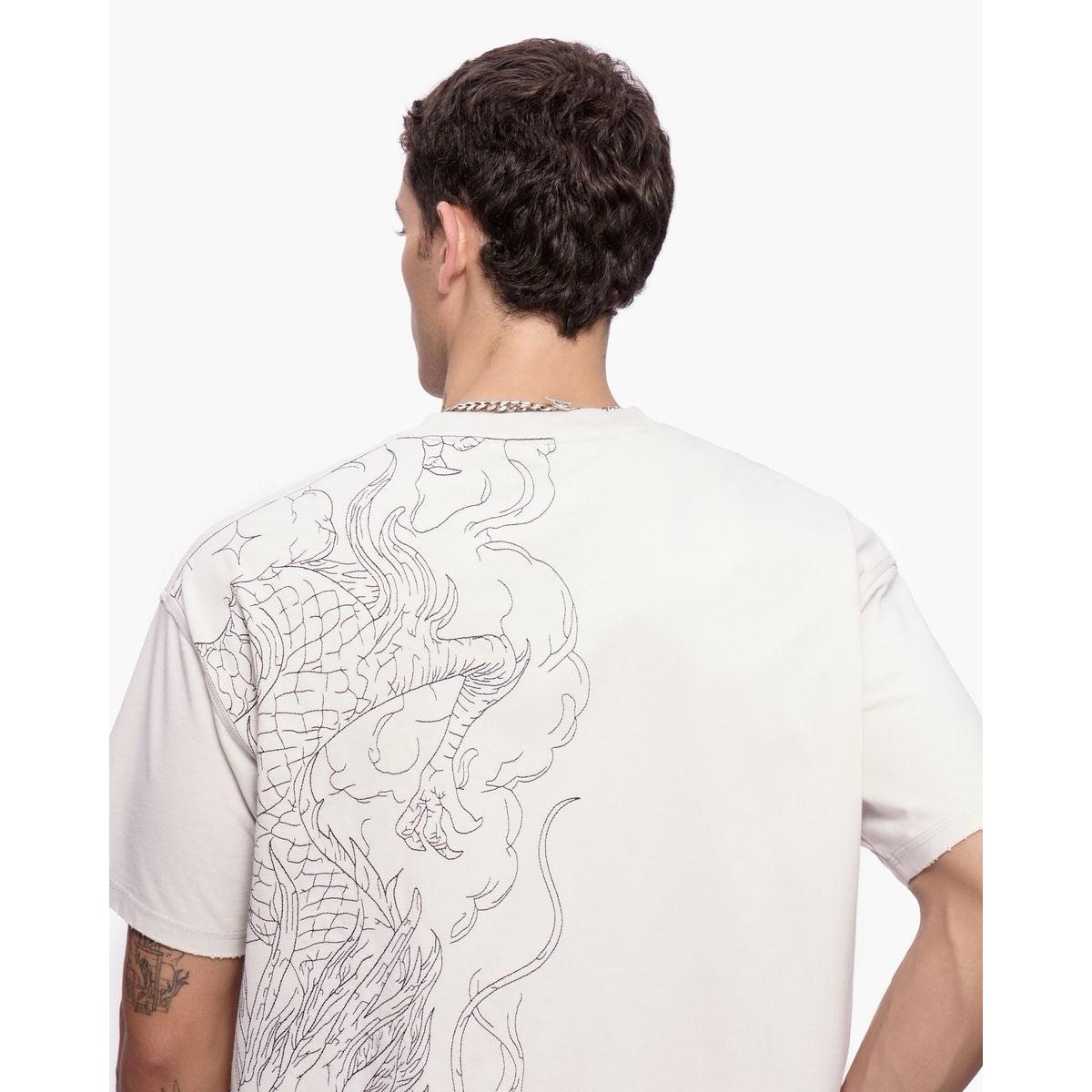 Valabasas | Mist Temple Tee - Washed White