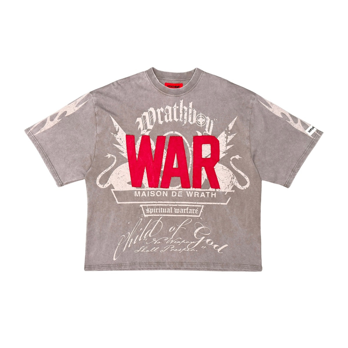 Wrathboy | Spiritual warfare Tee - Mocha