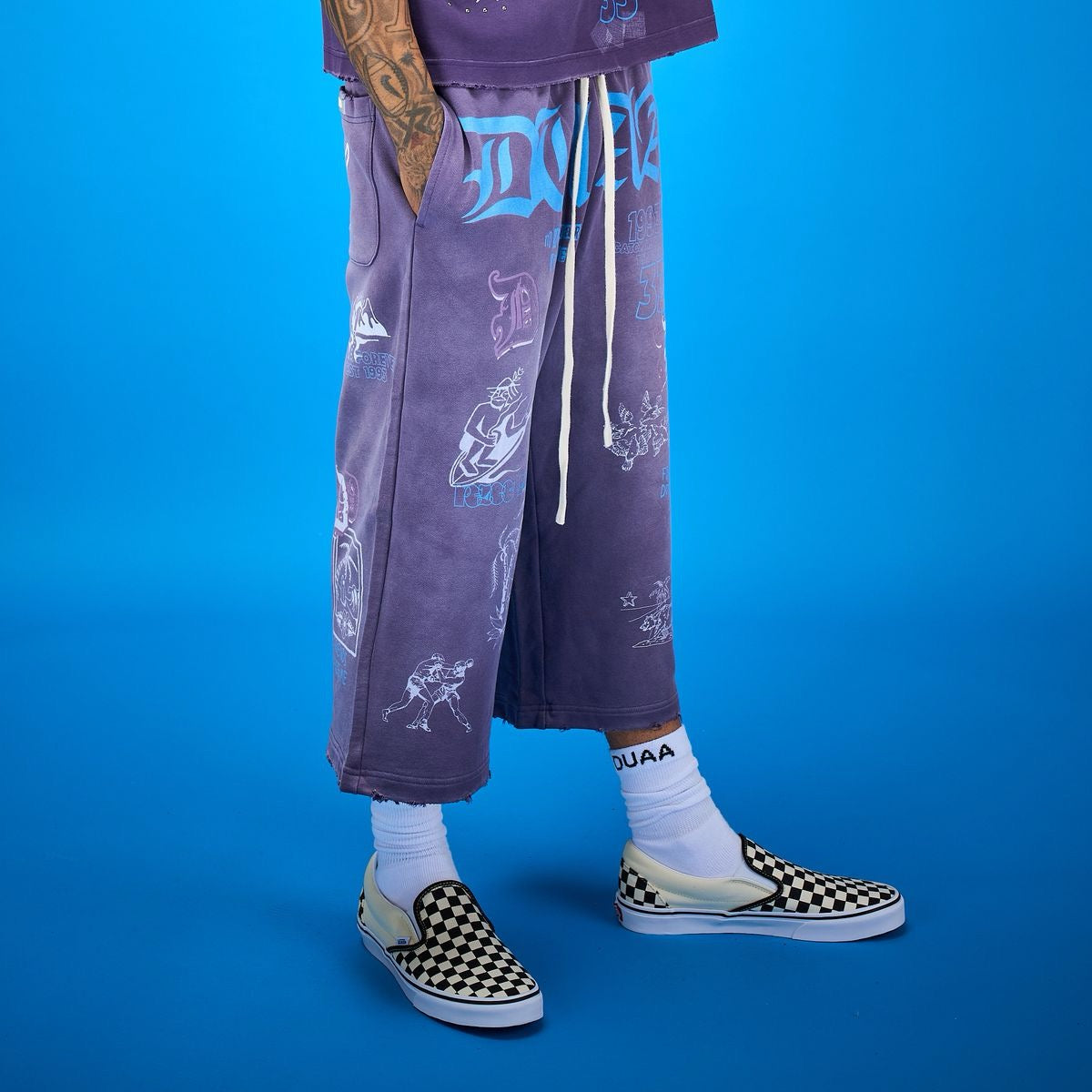 Duaa | Drift Capri Shorts