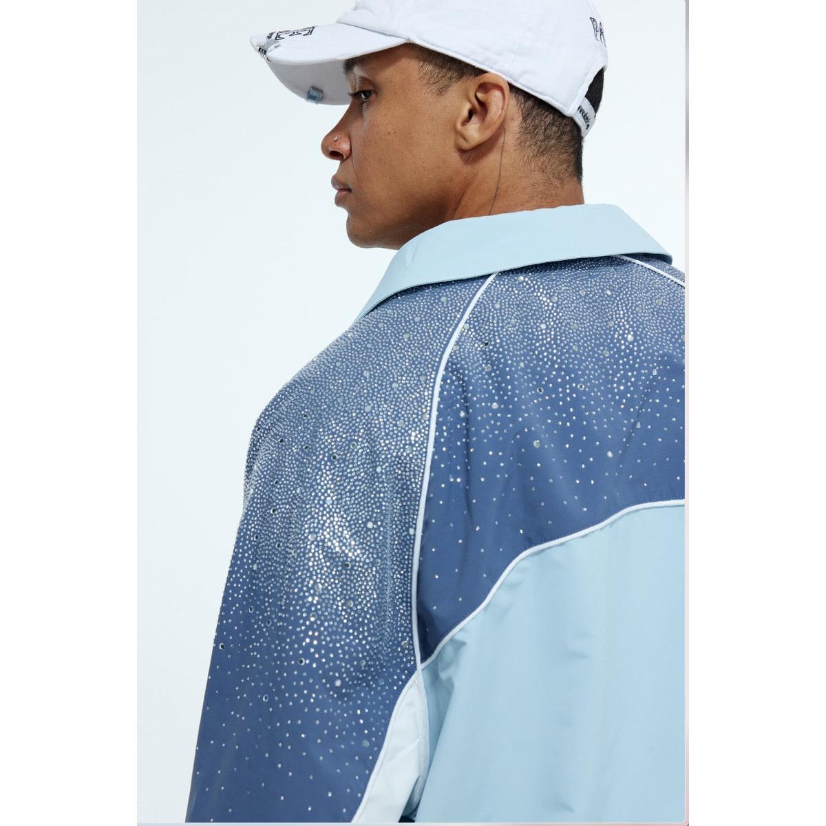Rvs Labs | Astral Zip Up Jacket- Baby Blue
