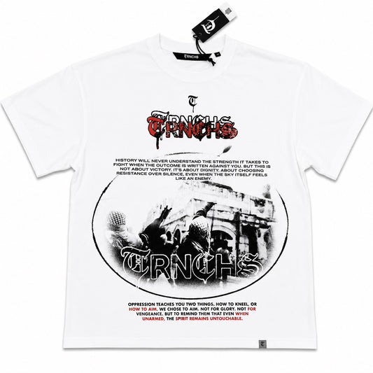 Trnchs | Oppression Tee - White