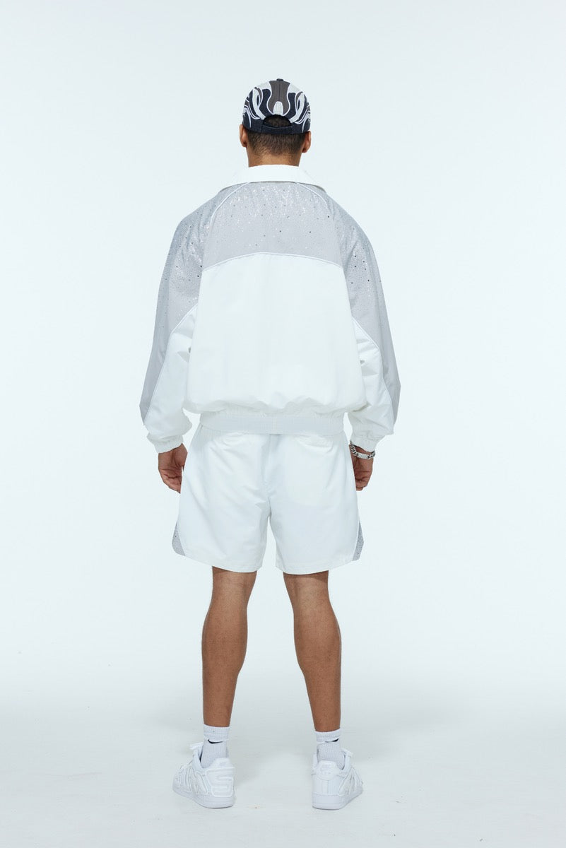 Rvs Labs | Astral Zip Up Jacket - Cool Grey/White