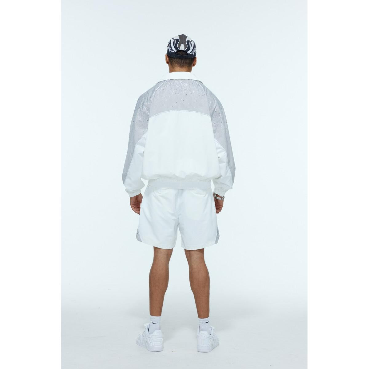 Rvs Labs | Astral Zip Up Jacket - Cool Grey/White