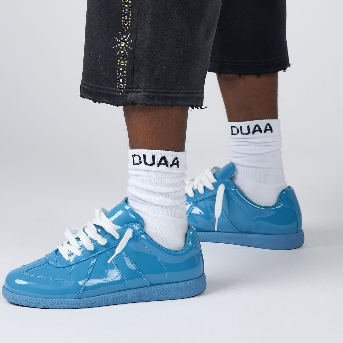 Duaa | Sapphire Shoes - Blue