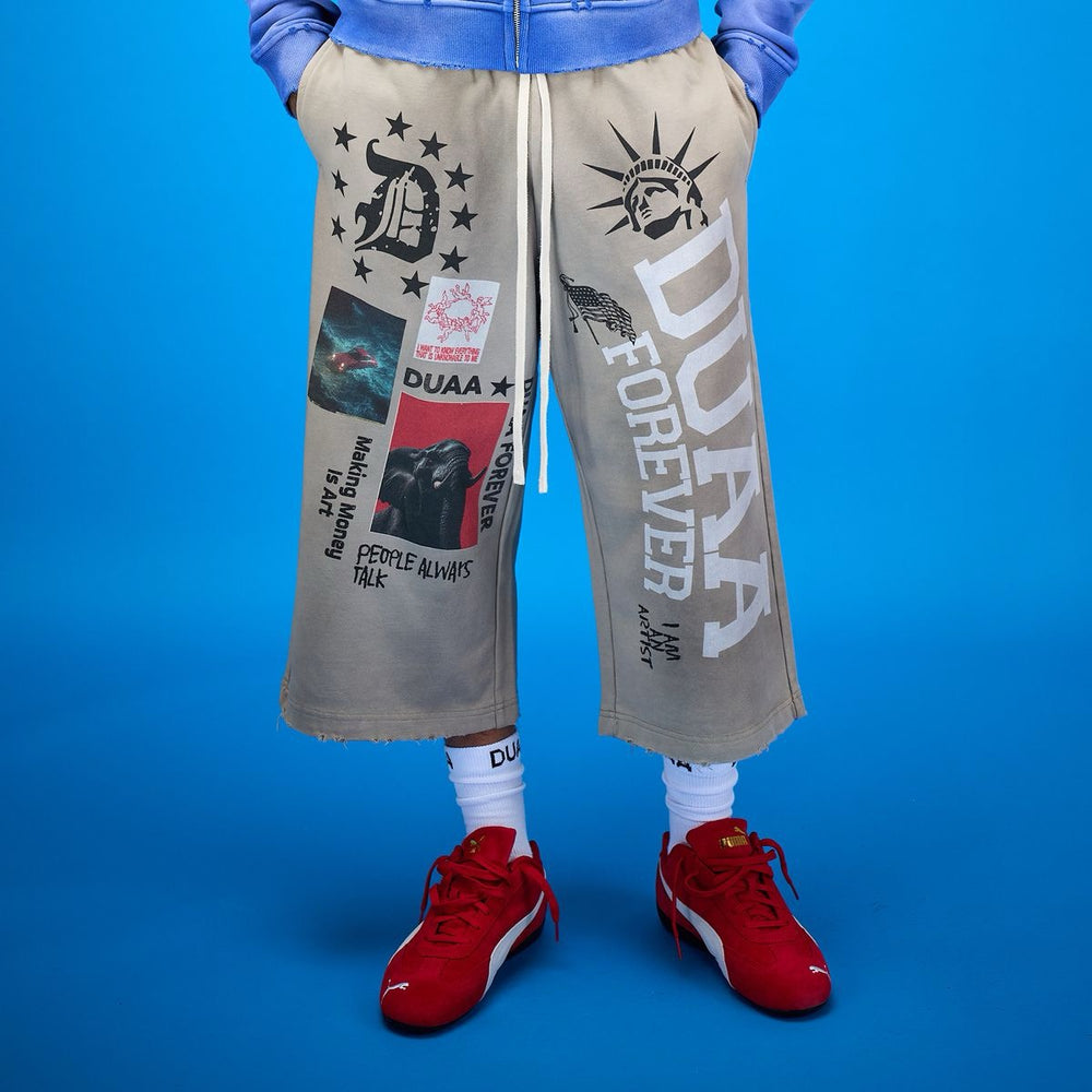 Duaa | Dune Capri Shorts