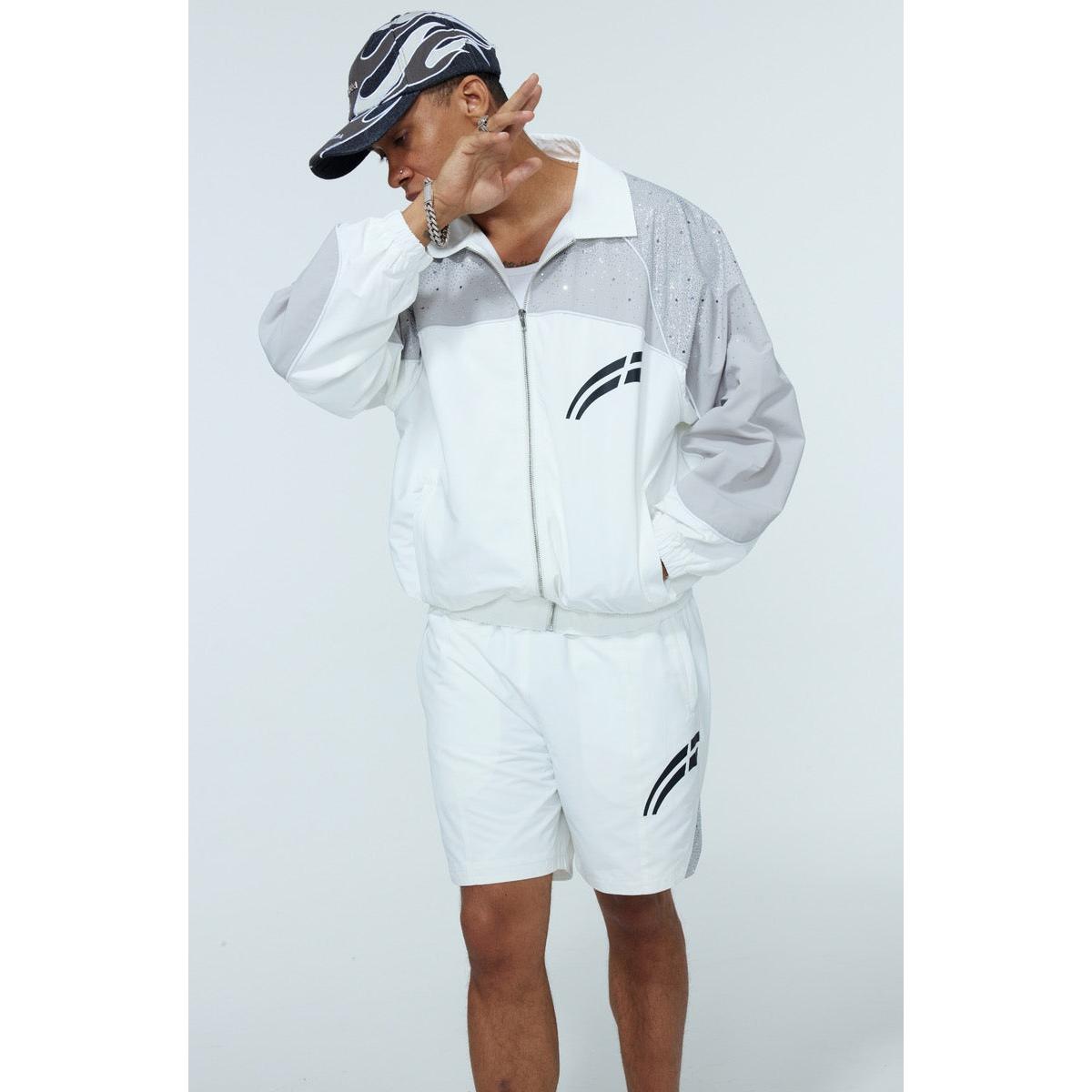 Rvs Labs | Astral Shorts - Cool Grey/White