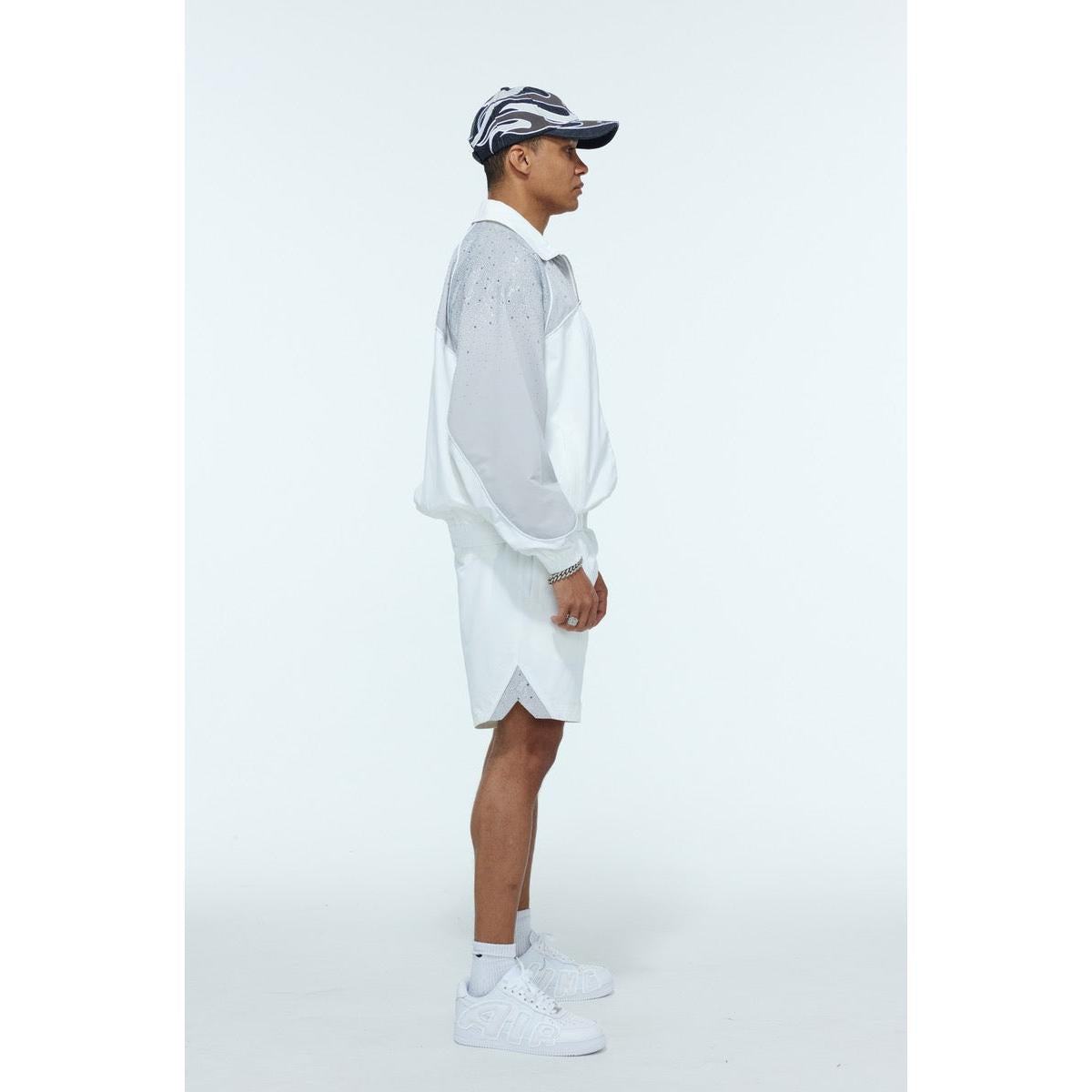 Rvs Labs | Astral Shorts - Cool Grey/White