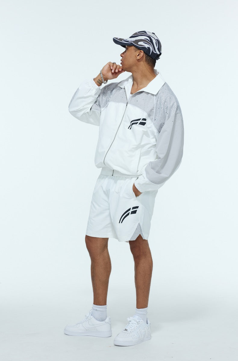 Rvs Labs | Astral Shorts - Cool Grey/White