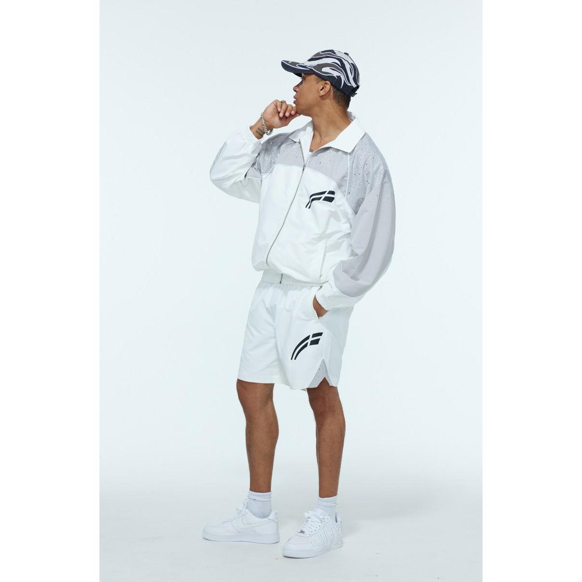 Rvs Labs | Astral Shorts - Cool Grey/White
