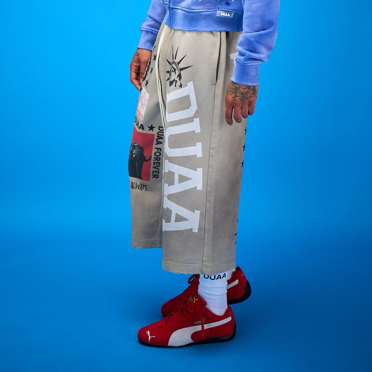 Duaa | Dune Capri Shorts