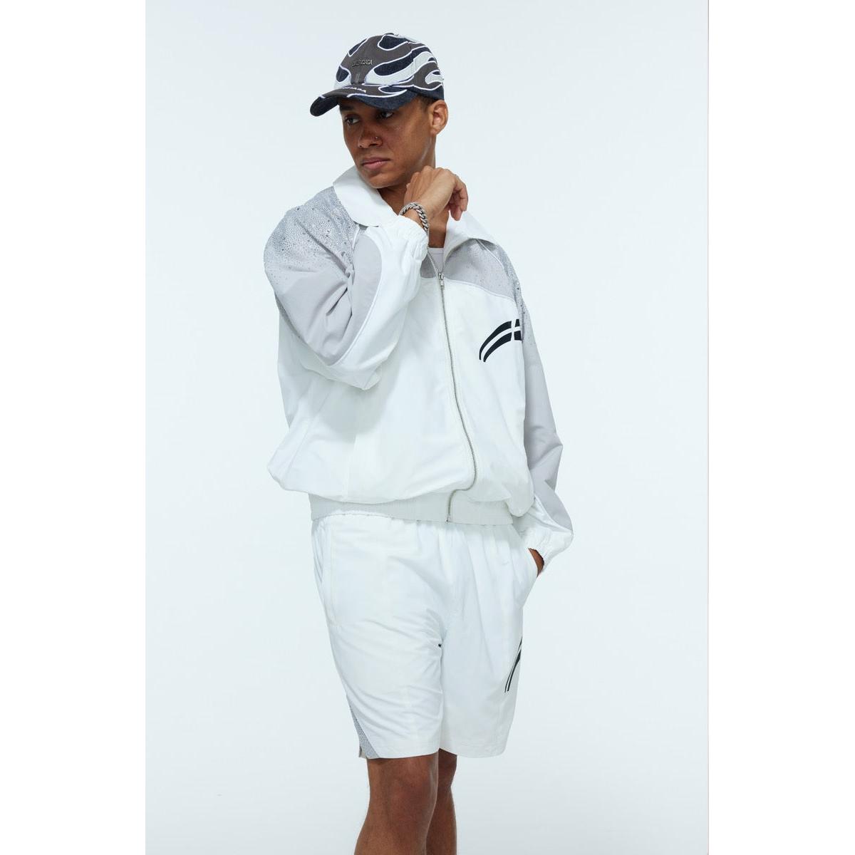Rvs Labs | Astral Shorts - Cool Grey/White