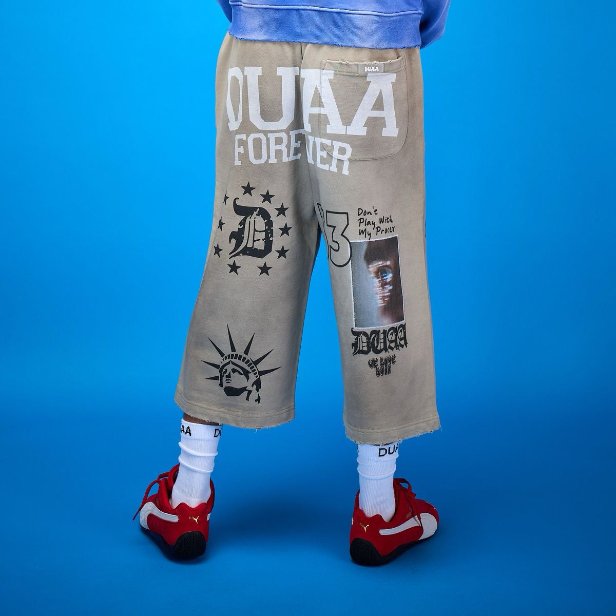 Duaa | Dune Capri Shorts