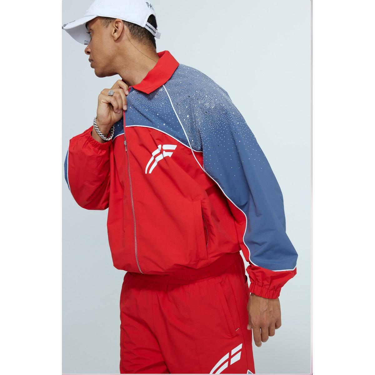 Rvs Labs | Astral Zip Up Jacket - Red