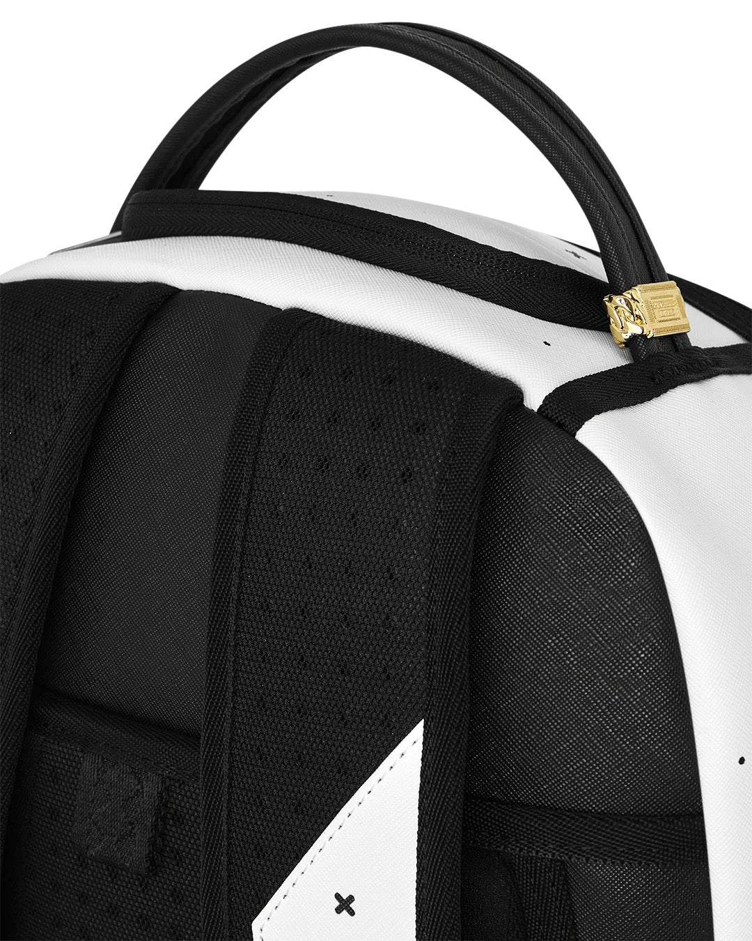 Sprayground Shark Central Liquid Chrome Backpack