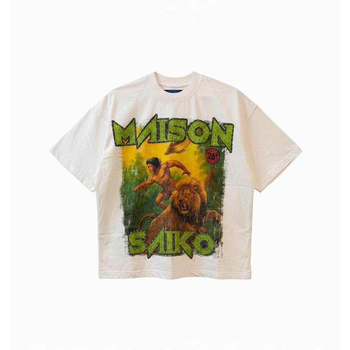 Maison Saiko | Comic Book 15 Tee - White