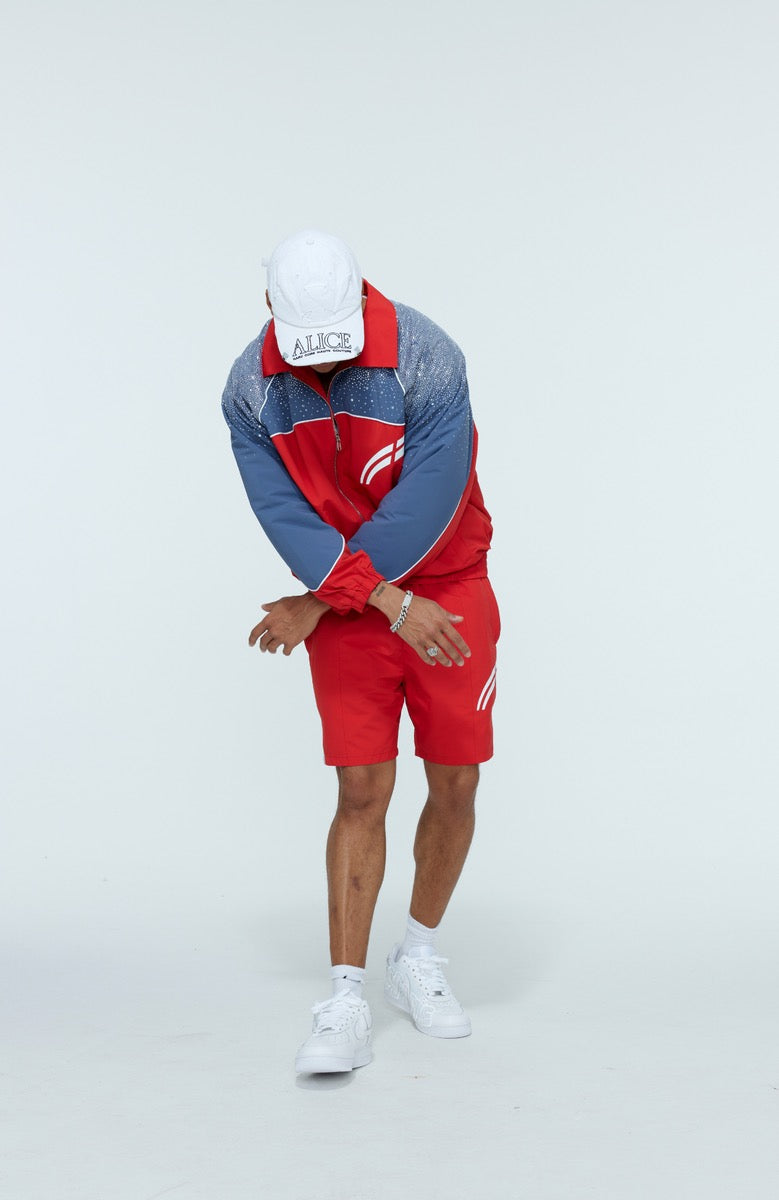 Rvs Labs | Astral Zip Up Jacket - Red