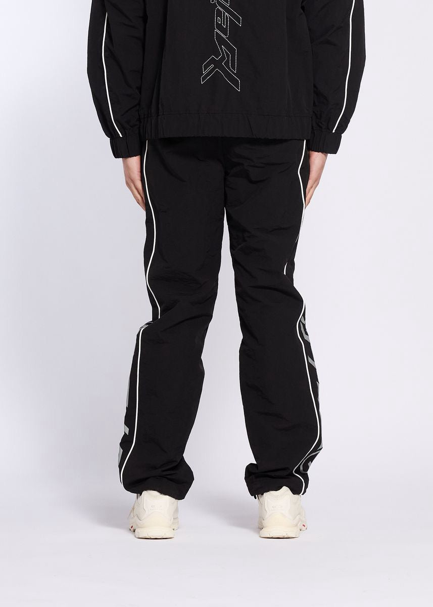 Memory Lane | Y2K Track Pants - Black