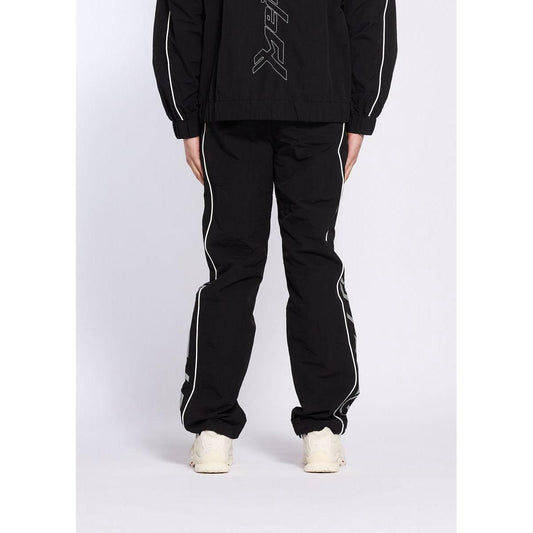Memory Lane | Y2K Track Pants - Black