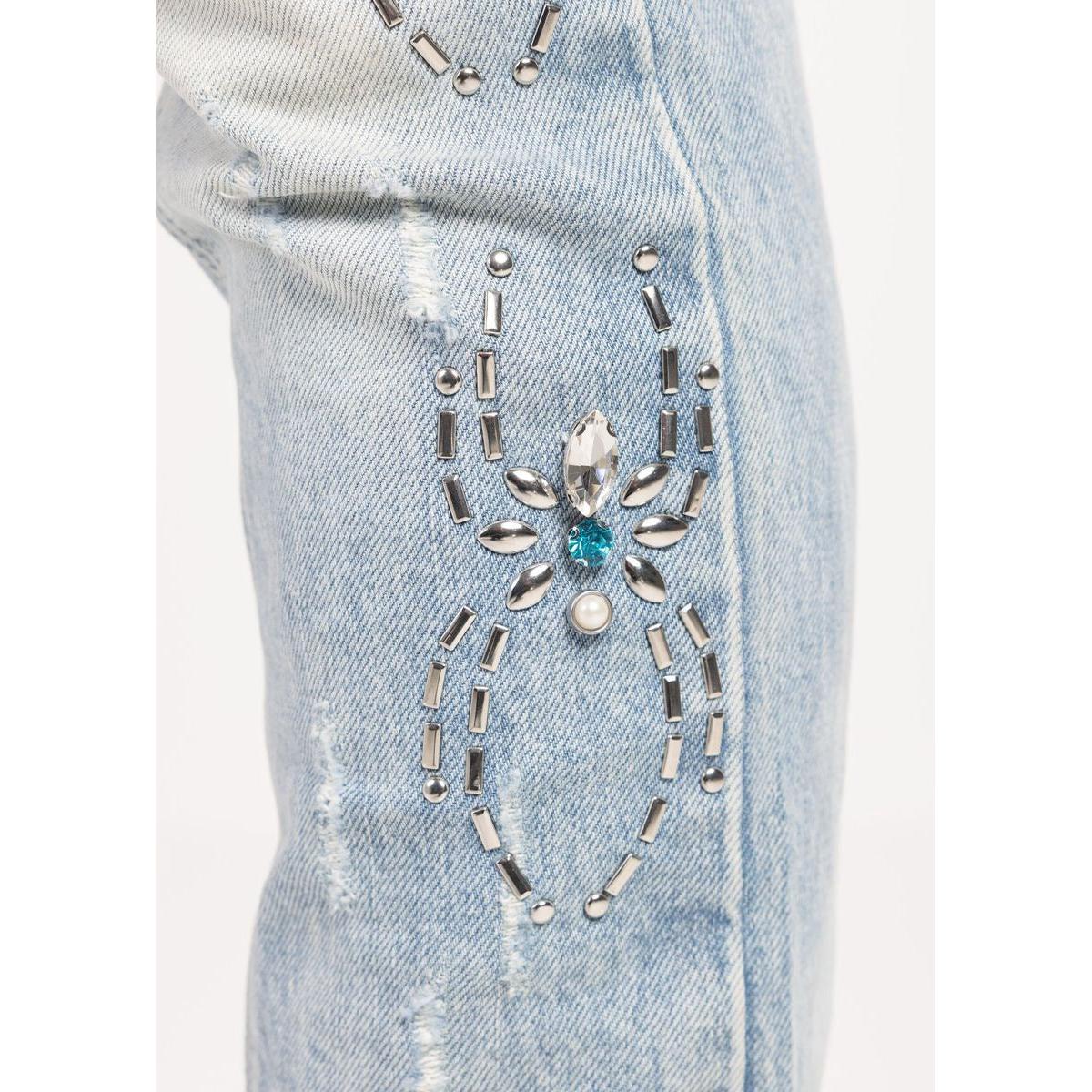 Guapi | Aqua Blue Spider Denim