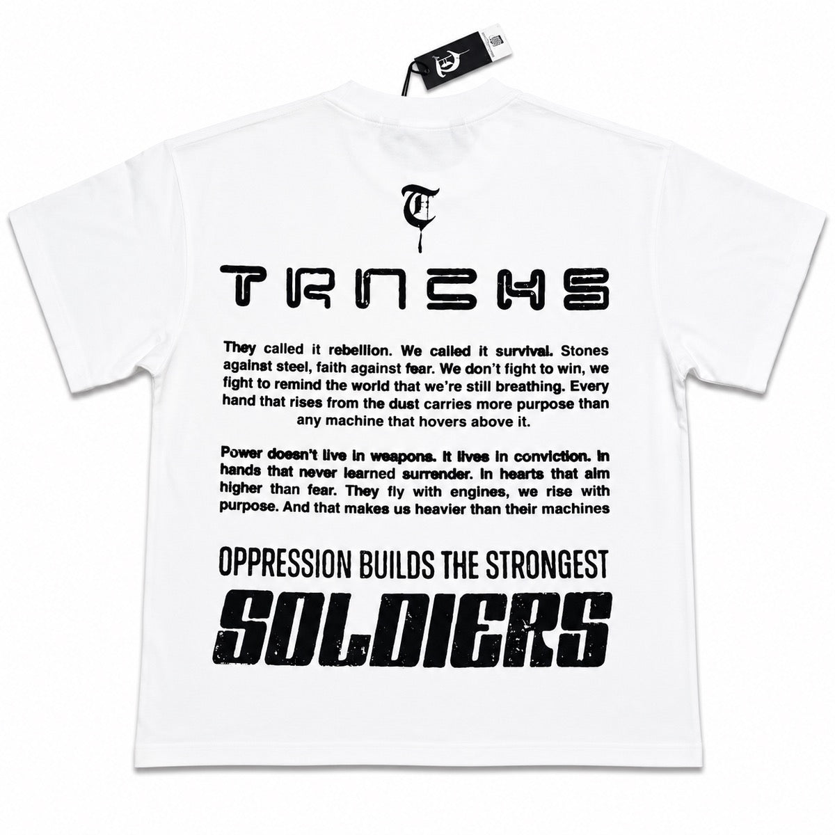 Trnchs | Oppression Tee - White