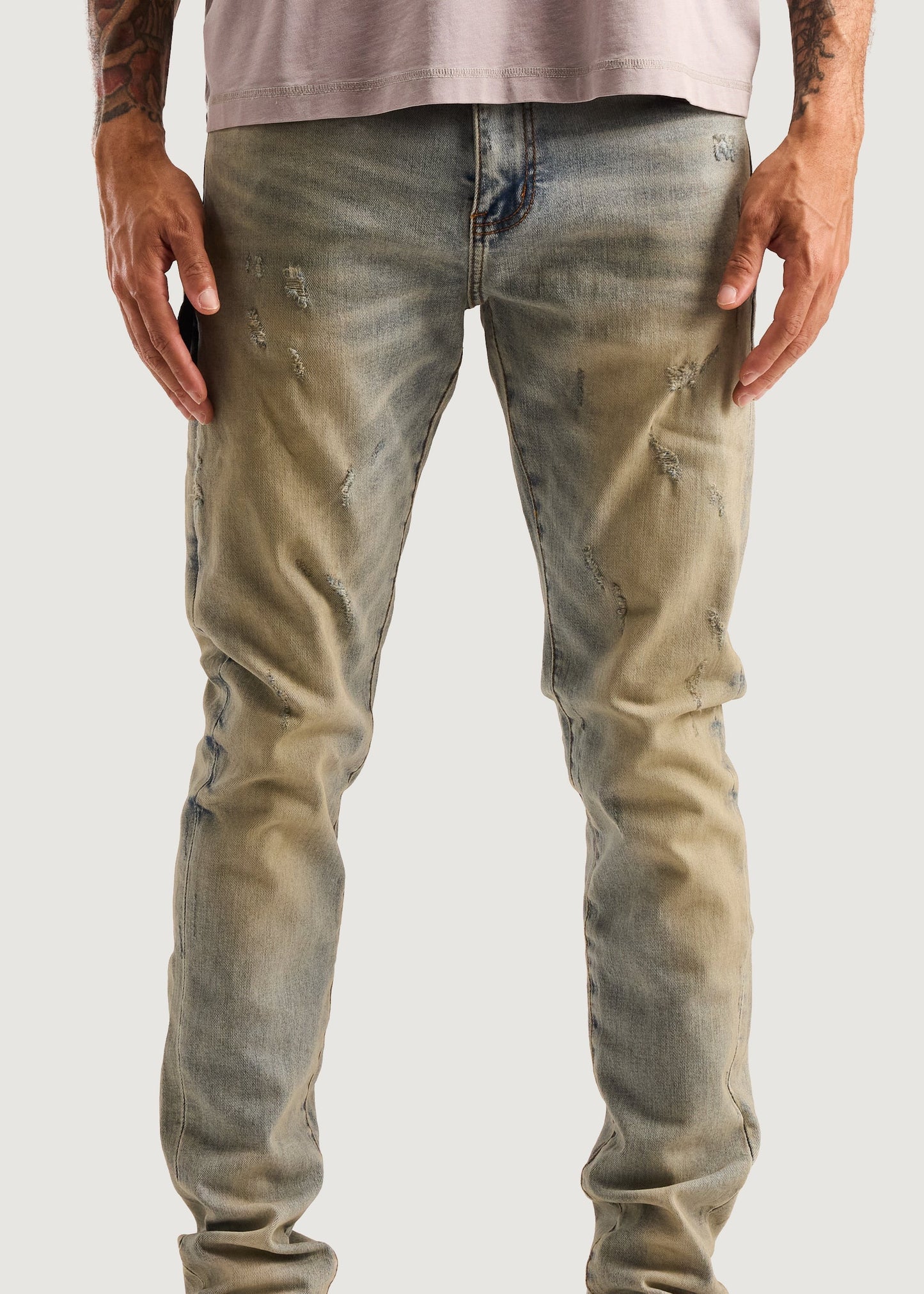 Embellish | David Skinny - Light Blue