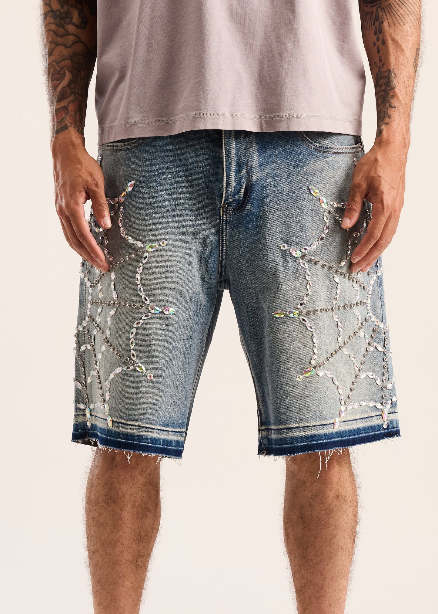 Embellish | Crystal Web Jorts