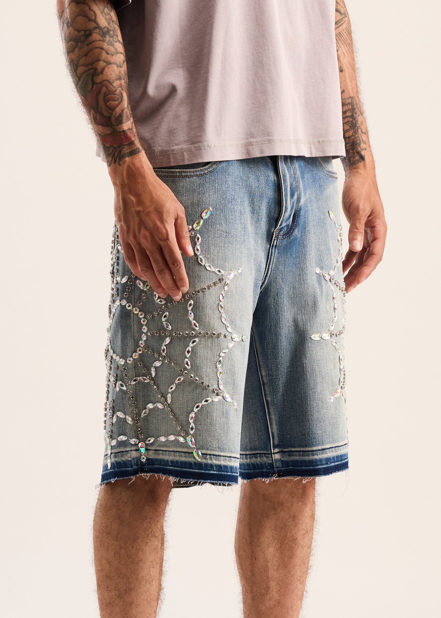 Embellish | Crystal Web Jorts
