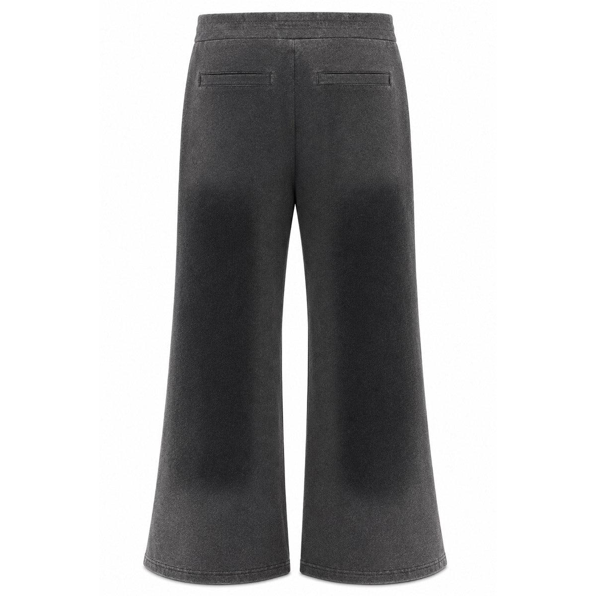 Almost Someday | Enemies Flare Sweatpants - Black Wash