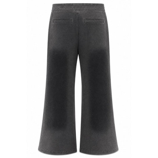 Almost Someday | Enemies Flare Sweatpants - Black Wash